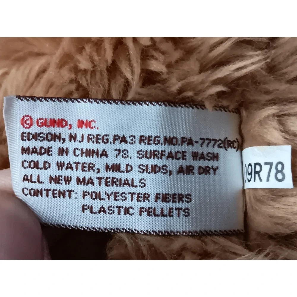 GUND Kohls Cares Grizzly Bear Plush Shaggy Brown 14